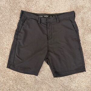 Billabong Adventure Division Shorts 34 Black Performance Stretch Outdoor Casual